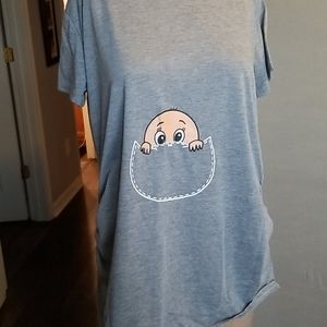 Cute maternity shirt
